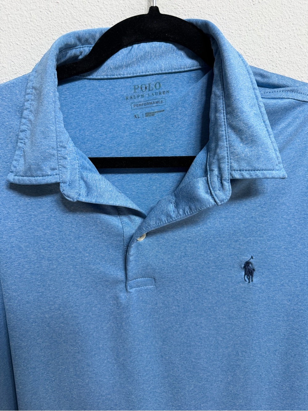 Polo by Ralph Lauren Blue Heather Performance Polo